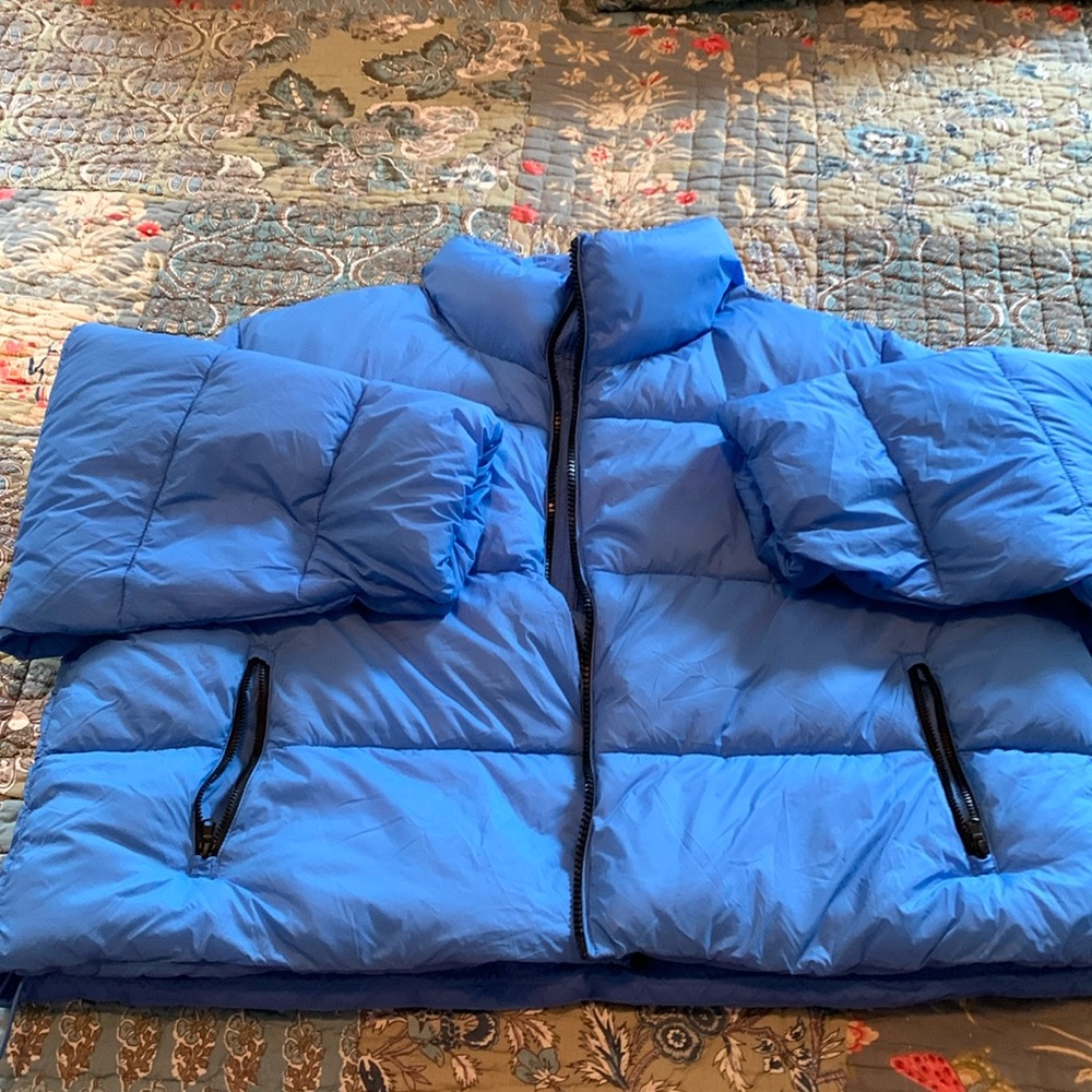 Old Navy Blue Puffer Winter Jacket